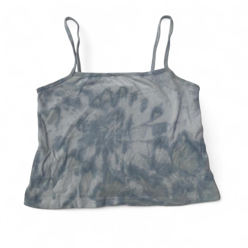 Brandy Melville‎ blue tie dye top one size